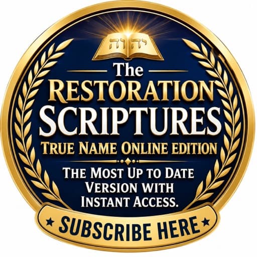 The Restoration Scriptures True Name Online Edition — subscribe here